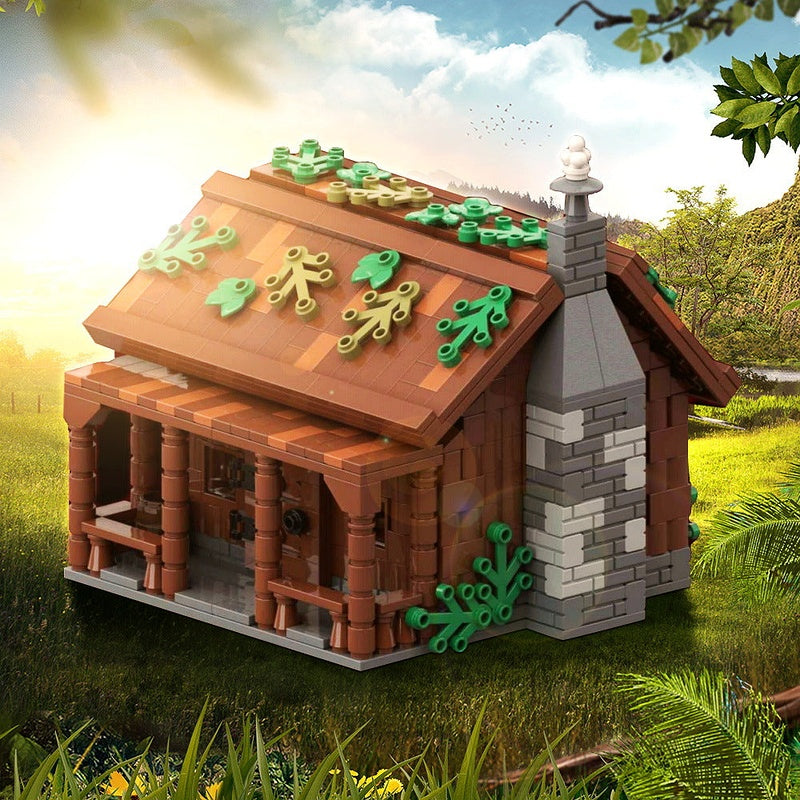 Cabin In The Woods MOC Rustic Forest House Building Kit - 2