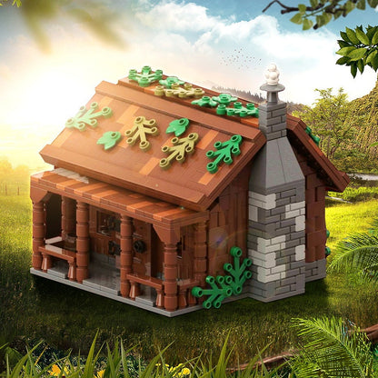 Cabin In The Woods MOC Rustic Forest House Building Kit - 2