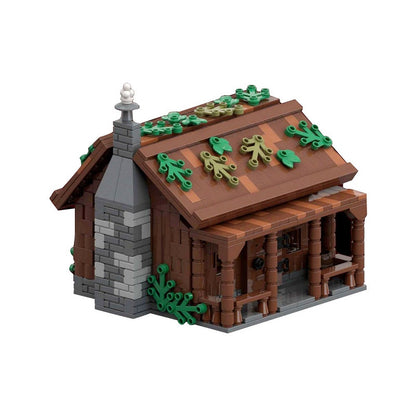 Cabin In The Woods MOC Rustic Forest House Building Kit - 3
