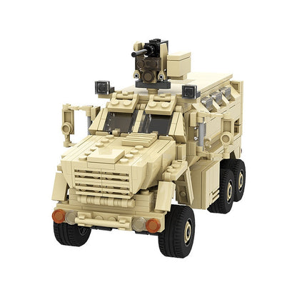 Caiman MRAP Tactical Vehicle MOC Building Kit | 521 PCS Armored Vehicle Model - 1