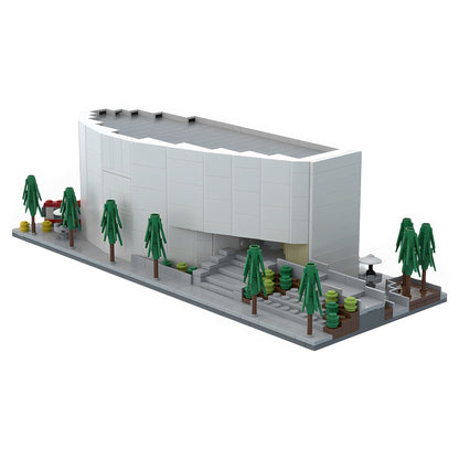 Calgary New Central Library Architecture MOC Building Kit - 4