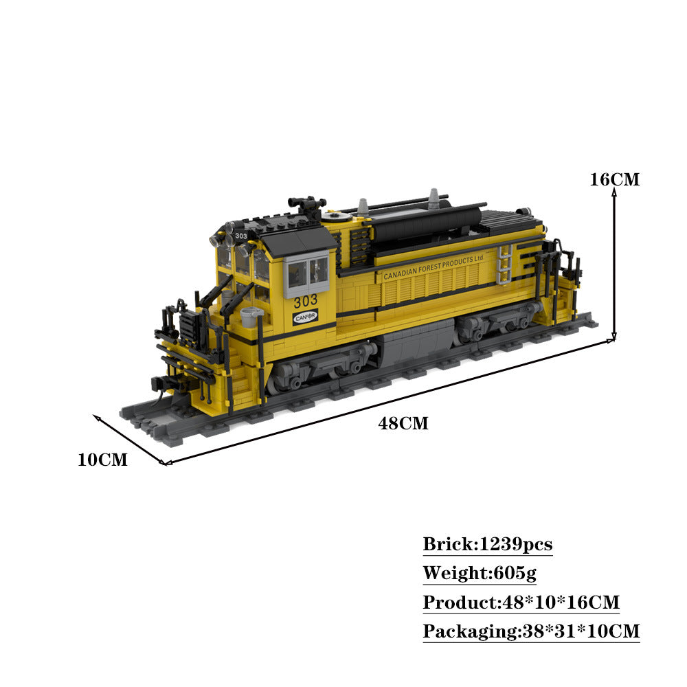 CANFOR SW1200RS Building Kit | LEGO-Compatible MOC - 3