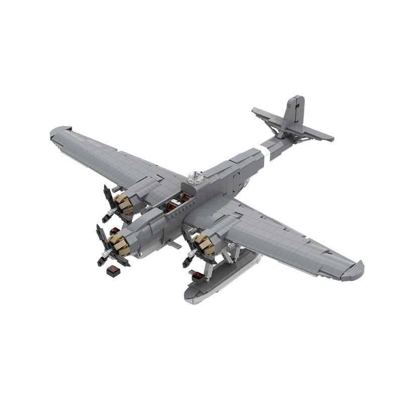 CANT Z.506 Airone Seaplane MOC Building Kit | 1/35 Scale Military Aircraft Model - 2