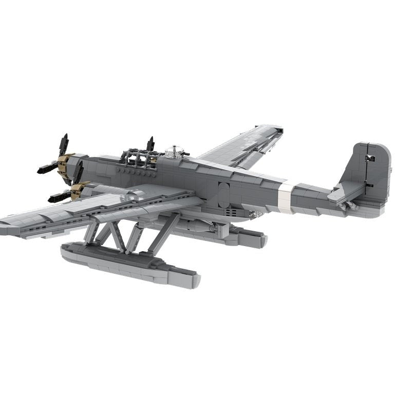 CANT Z.506 Airone Seaplane MOC Building Kit | 1/35 Scale Military Aircraft Model - 4
