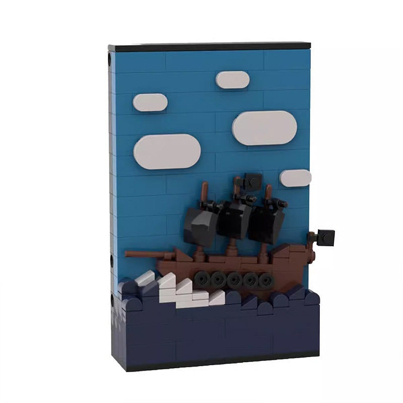 Captain's Adventure MOC Space Diorama Building Kit - 1