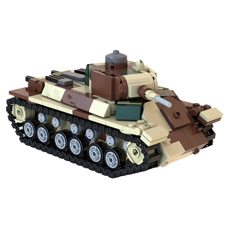 Captured T-50 Finnish WWII Light Tank MOC Building Kit - 1