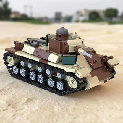 Captured T-50 Finnish WWII Light Tank MOC Building Kit - 2