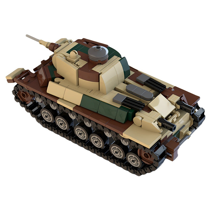 Captured T-50 Finnish WWII Light Tank MOC Building Kit - 3