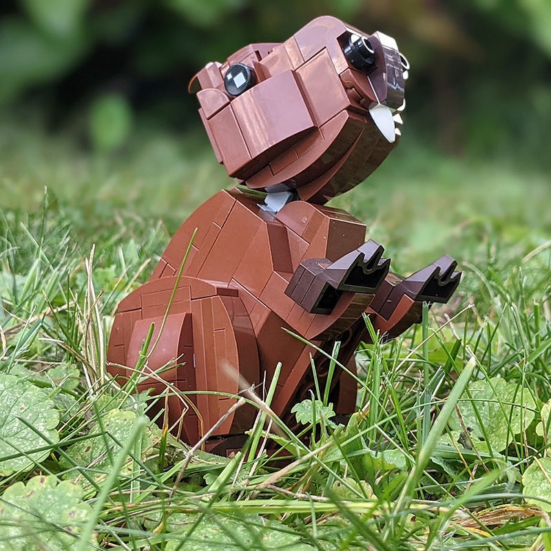 Capybara MOC Building Kit | Wildlife Animal Custom Construction Model - 2