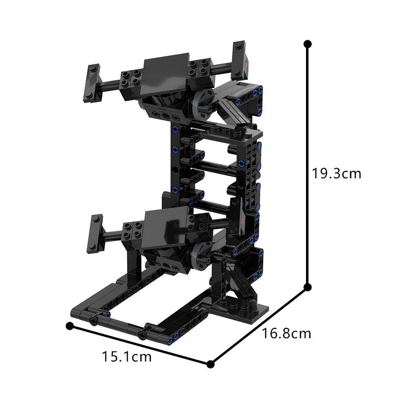 Car Display Stand MOC Building Kit | Automotive Showcase Platform - 4