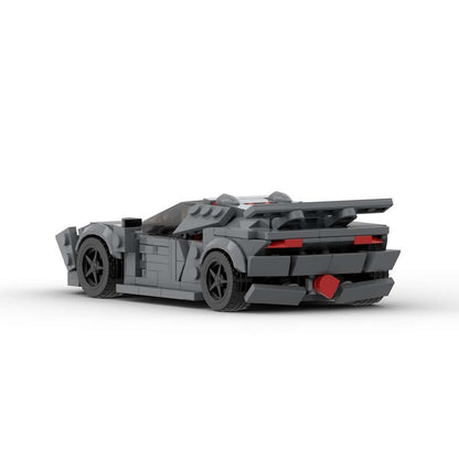 Carbon Fiber V10 Concept Hypercar Building Kit | LEGO-Compatible MOC - 3