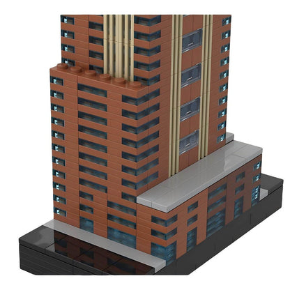Carnegie Hall Tower NYC MOC Skyscraper Building Kit Micro Skyline Model - 6
