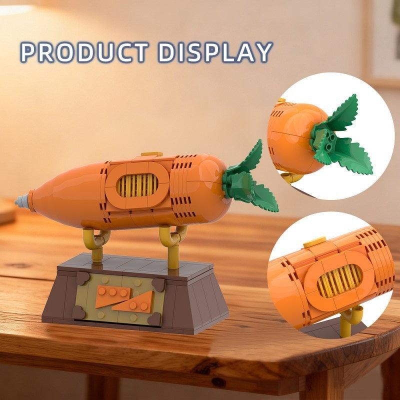 Carrot Voice Recorder Building Kit | LEGO-Compatible MOC - 2