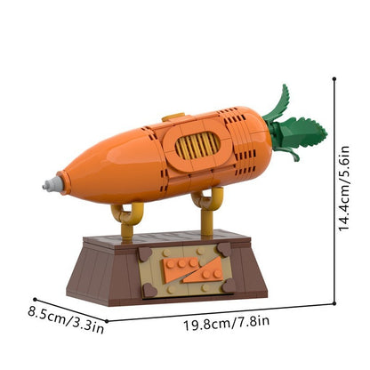 Carrot Voice Recorder Building Kit | LEGO-Compatible MOC - 3