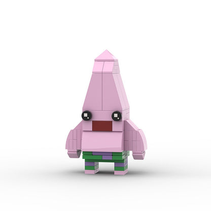 Cartoon Ocean Character MOC Building Kit | Custom Block Model Collection - 2