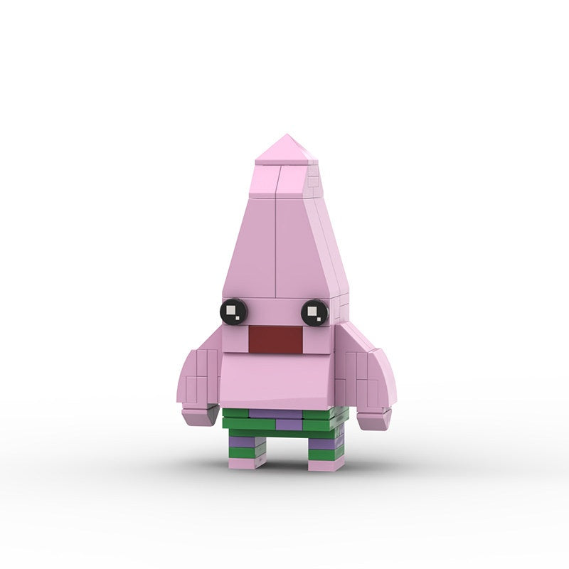 Cartoon Ocean Character MOC Building Kit | Custom Block Model Collection - 6
