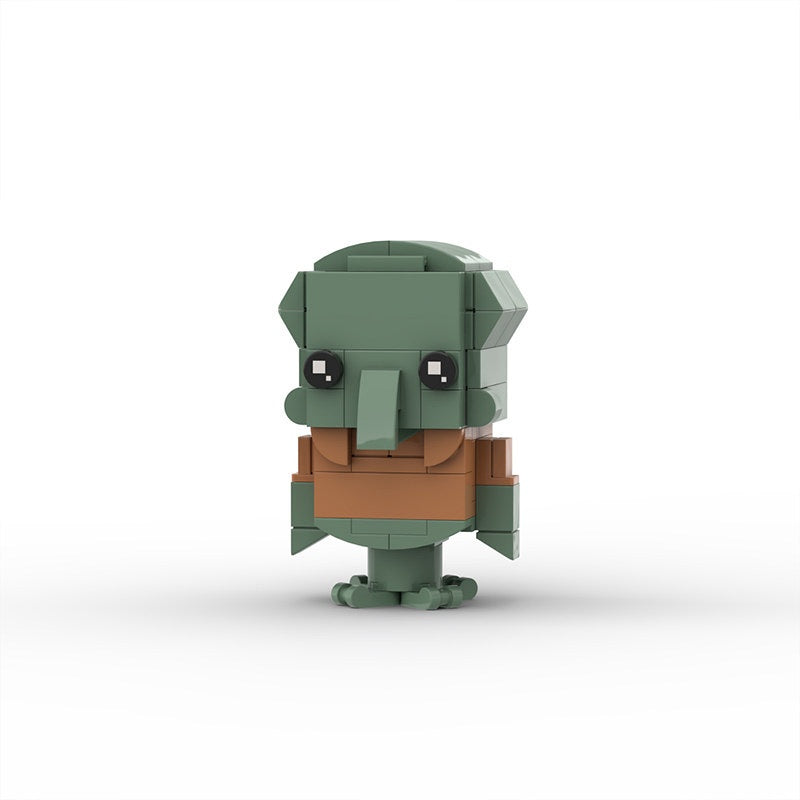 Cartoon Ocean Character MOC Building Kit | Custom Block Model Collection - 7