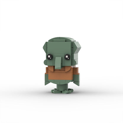 Cartoon Ocean Character MOC Building Kit | Custom Block Model Collection - 7