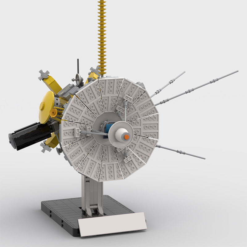 Cassini Huygens Spacecraft 1:12 Building Kit | LEGO-Compatible MOC - 3