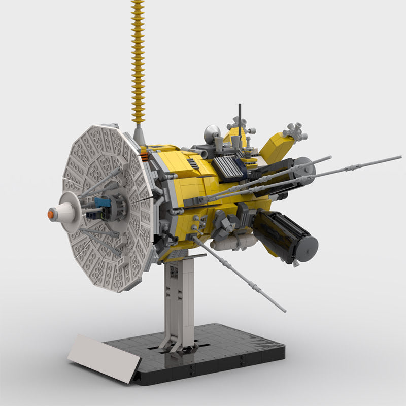 Cassini Huygens Spacecraft 1:12 Building Kit | LEGO-Compatible MOC - 4