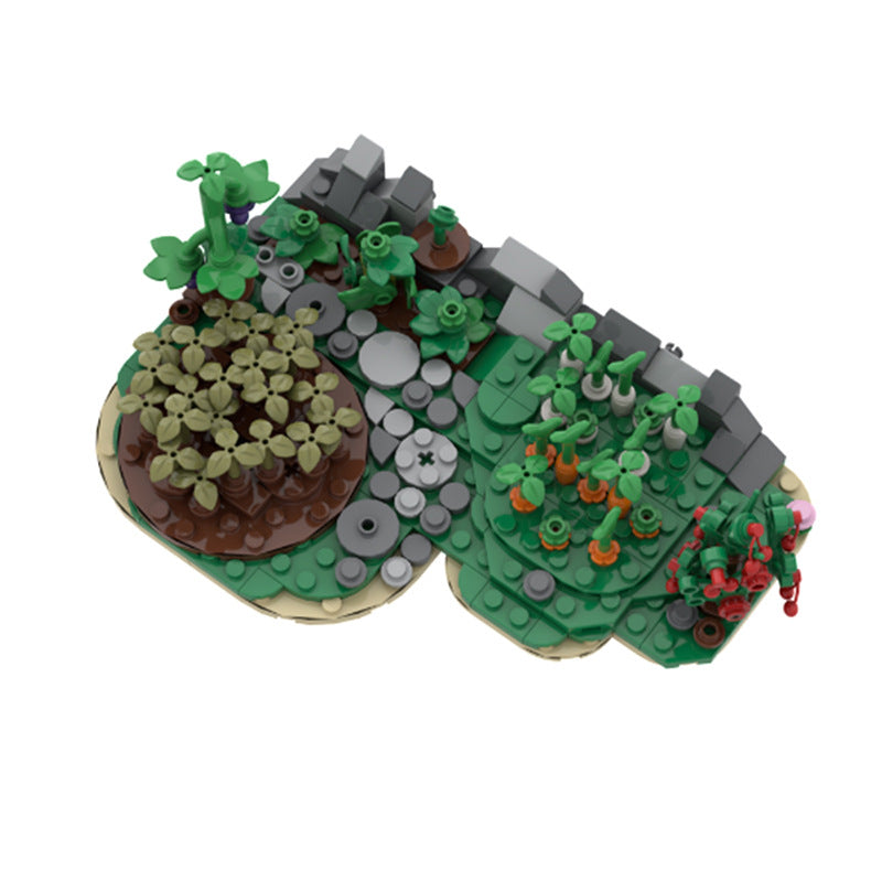 Castle Expansion: Rickyard & Farmland Building Kit | Compatible MOC - 2