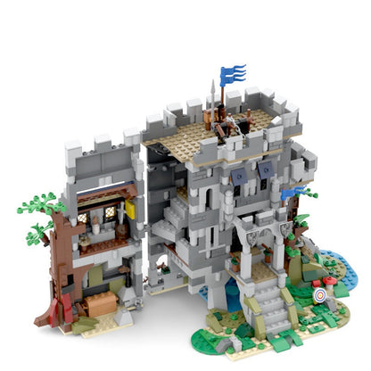 Castle In The Forest MOC Building Kit | Medieval Fortress Architecture - 2