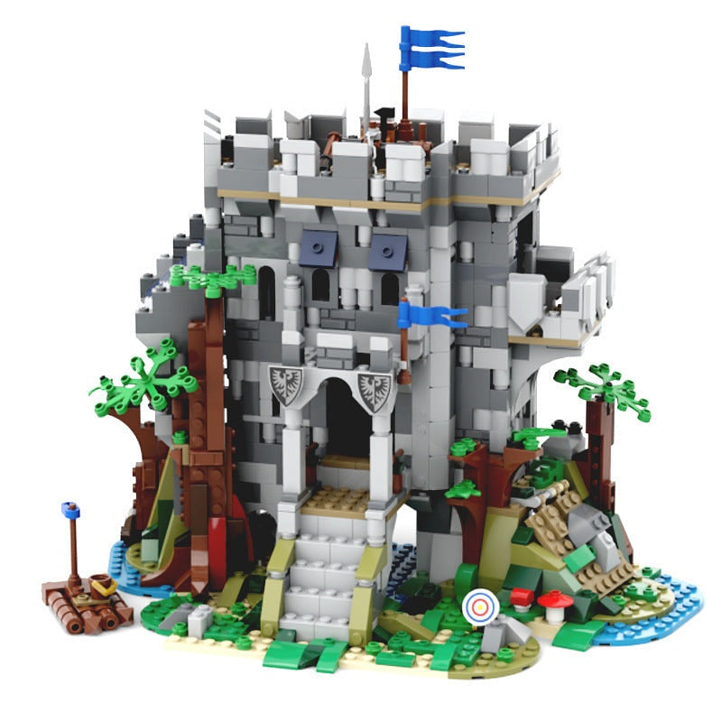 Castle In The Forest MOC Building Kit | Medieval Fortress Architecture - 5