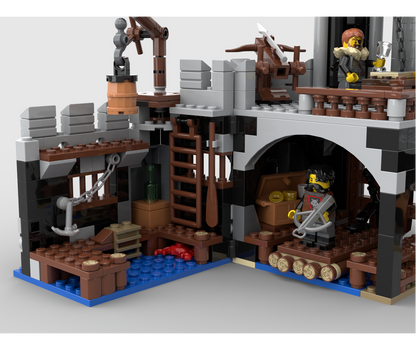 Castle Wolfstone Building Kit | LEGO-Compatible MOC - 4