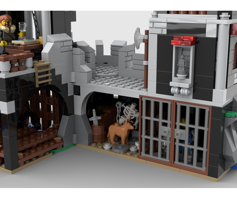 Castle Wolfstone Building Kit | LEGO-Compatible MOC - 5