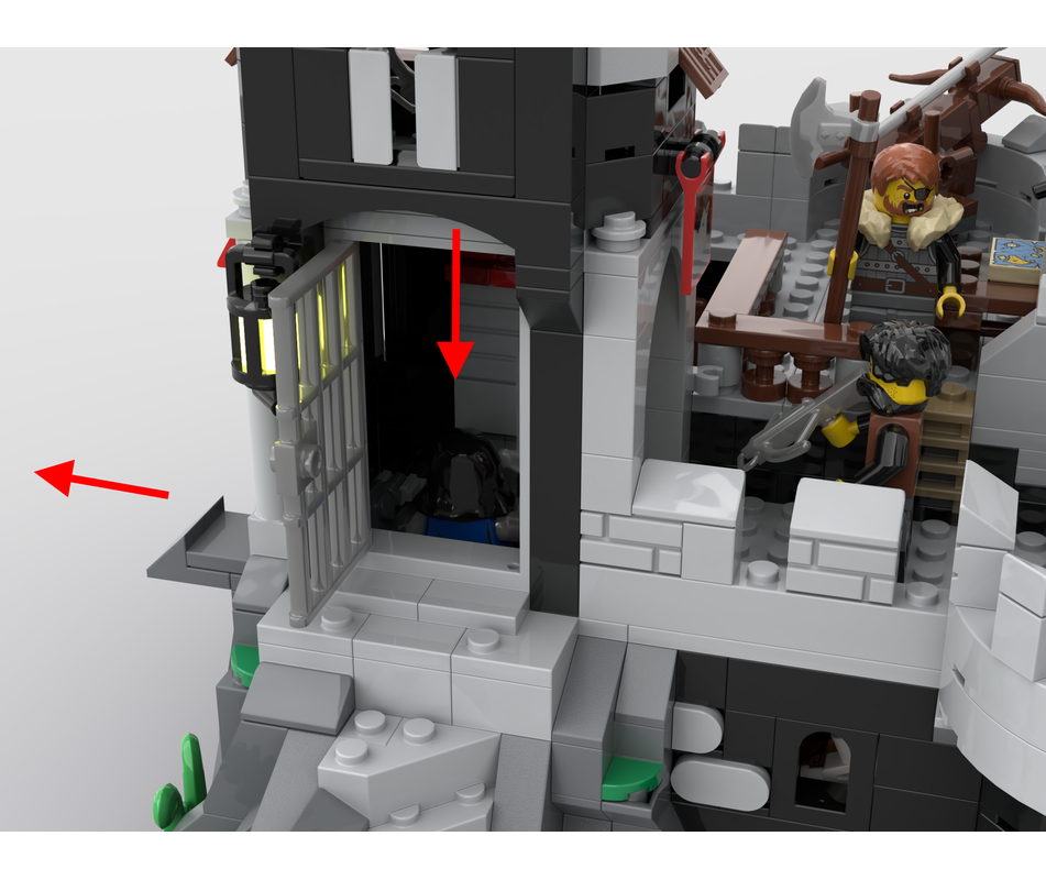 Castle Wolfstone Building Kit | LEGO-Compatible MOC - 7