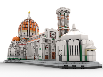 Cathedral of Florence Building Kit | LEGO-Compatible MOC - 2