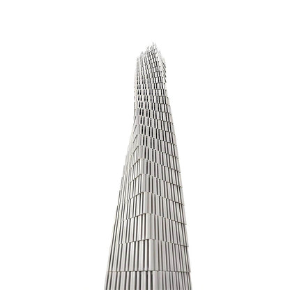 Cayan Tower Dubai Twisting Skyscraper Building Kit | LEGO-Compatible MOC - 1