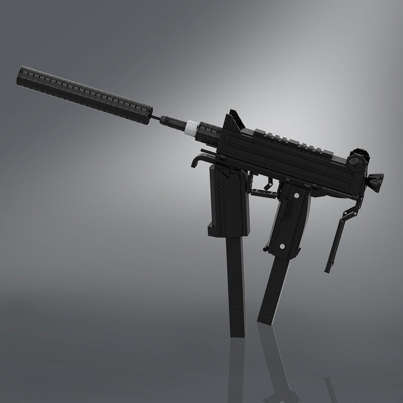 CBJ-MS Submachine Gun Building Kit | LEGO-Compatible MOC - 1