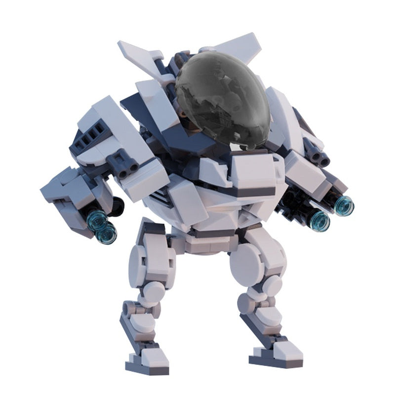 Centauri Mk II Tactical Mech MOC Building Kit | Combat Robot Model - 3