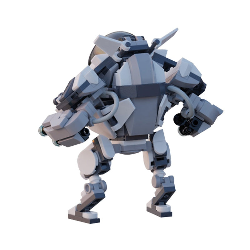Centauri Mk II Tactical Mech MOC Building Kit | Combat Robot Model - 4