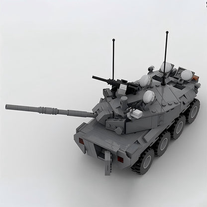Centauro 120 mm Gun Armored Vehicle MOC Building Kit - 2