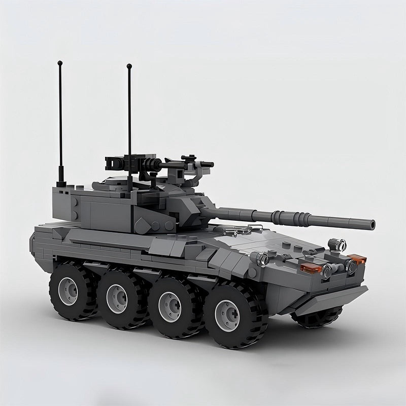 Centauro 120 mm Gun Armored Vehicle MOC Building Kit - 5