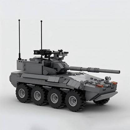 Centauro 120 mm Gun Armored Vehicle MOC Building Kit - 5