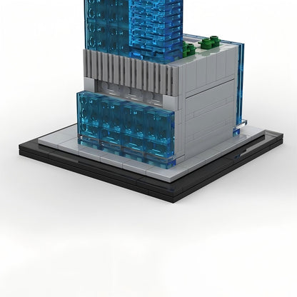 Central Park Tower Building Kit | 1:800 Scale LEGO-Compatible MOC - 3