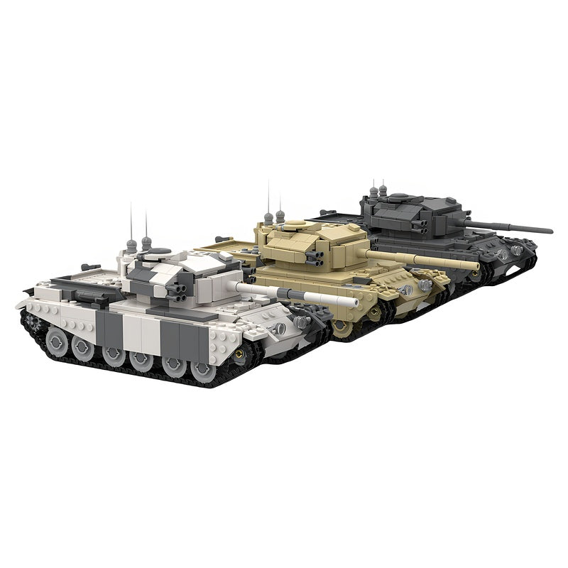 Centurion Mk.10 Main Battle Tank MOC Building Kit - 1