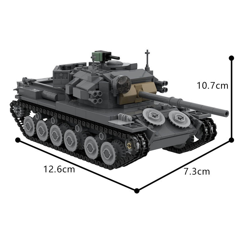 Centurion Mk5/1 MOC Main Battle Tank Building Kit 989PCS Display Model - 4