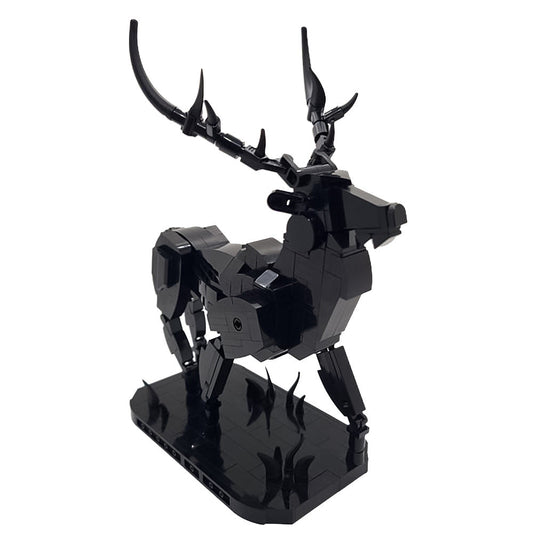 Cervus Elaphus Building Kit | LEGO-Compatible MOC - 1