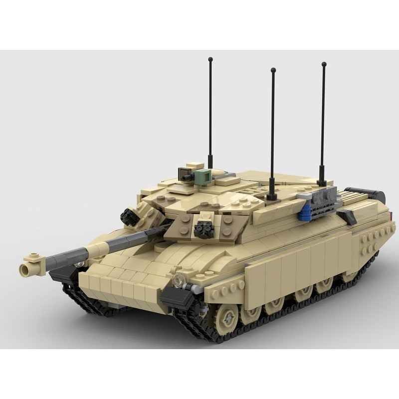 Challenger 1 MBT MOC Building Kit | Modern Military Tank Model - 2