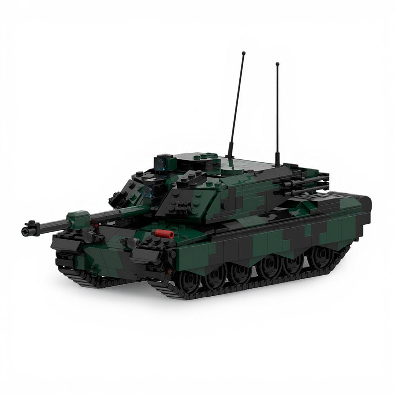 Challenger 2 Main Battle Tank MOC Building Kit - 1