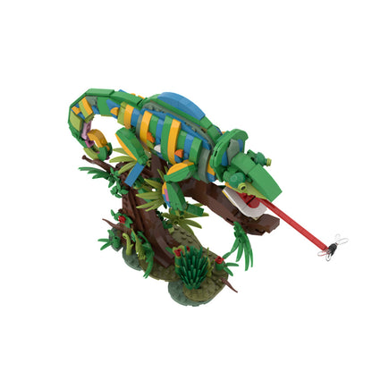 chameleon building set | lego compatible - 3