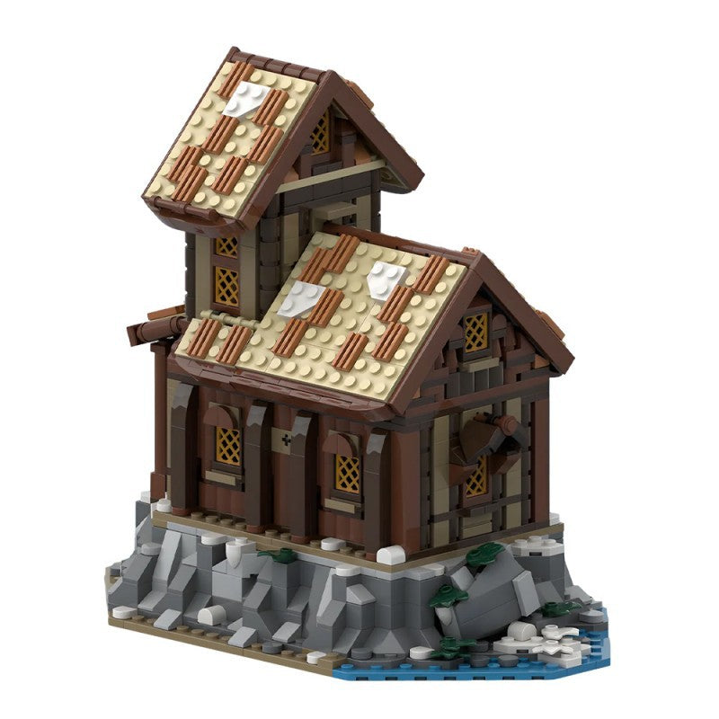 Chapel of Solitude Building Kit | LEGO-Compatible MOC - 1