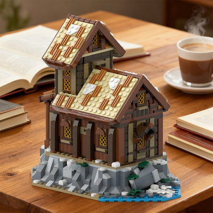 Chapel of Solitude MOC Building Kit | Historic Church Architecture - 2