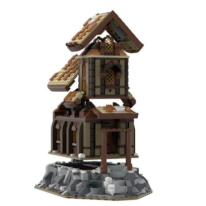 Chapel of Solitude MOC Building Kit | Historic Church Architecture - 4