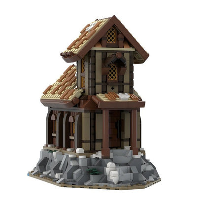 Chapel of Solitude MOC Building Kit | Historic Church Architecture - 5