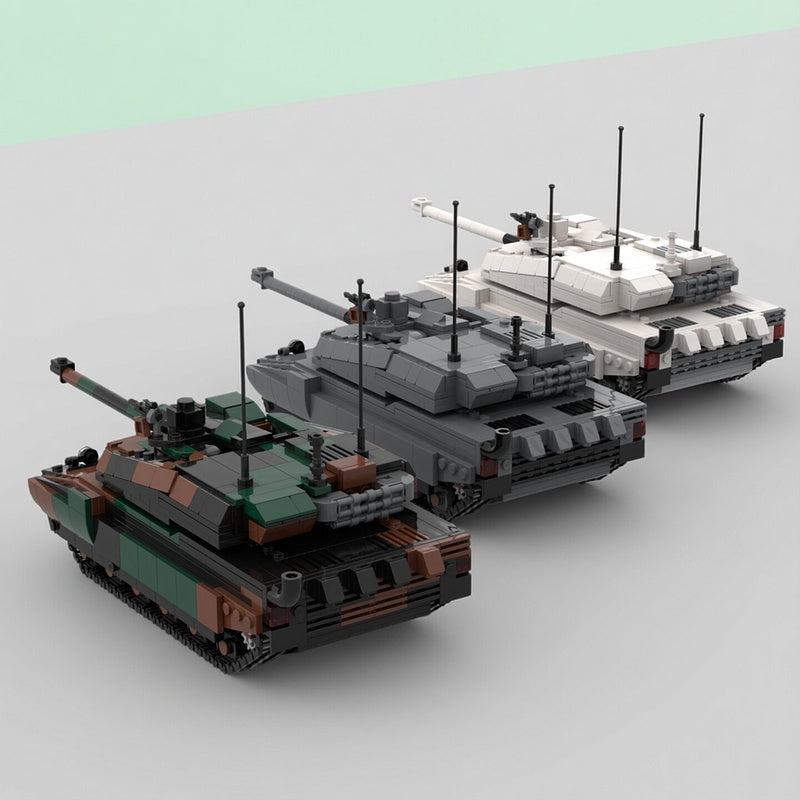 Char Leclerc Main Battle Tank MOC Building Kit - 2